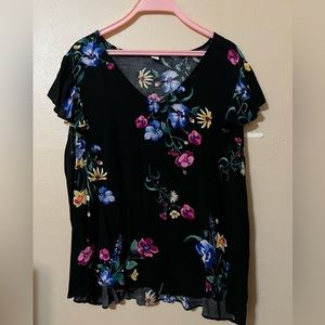Floral Blouse - Old Navy - XXL